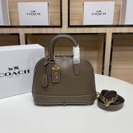 Coach Revel Bag 24 in Glovetanned Leather Taupe