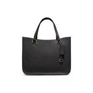 Coach Tyler Carryall 28 in Pebble Leather Black